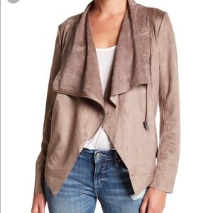 Vigoss Tan, Brown Suede Wrap jacket Size Small